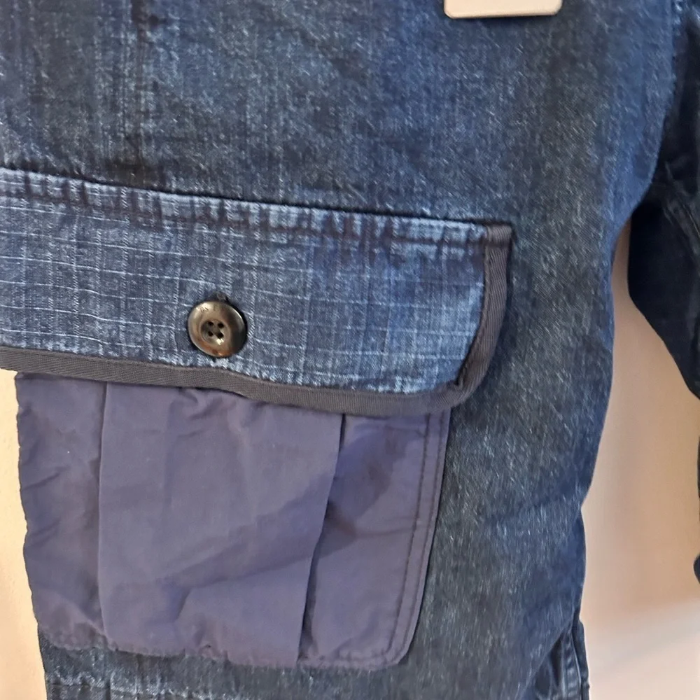 G-Star Men's Dark Blue Cargo Shorts